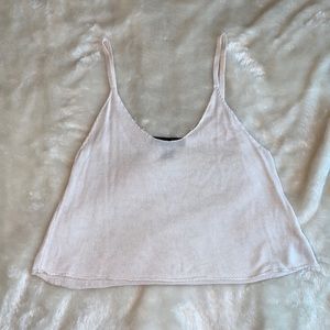 F21 Sweater Knit Cropped Tank Top